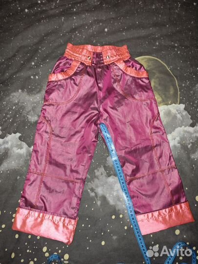 Лёгкие весне- осенние штаны для девочки на 4- 5 л