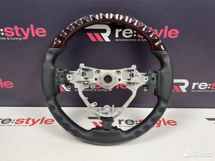 Руль Toyota Premio 260 Красное Дерево