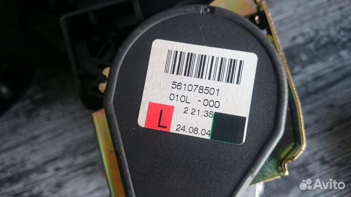 Ремни безопасности в сборе комплект BMW 7 E65