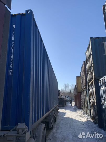 Морской контейнер новый 40 футов высокий