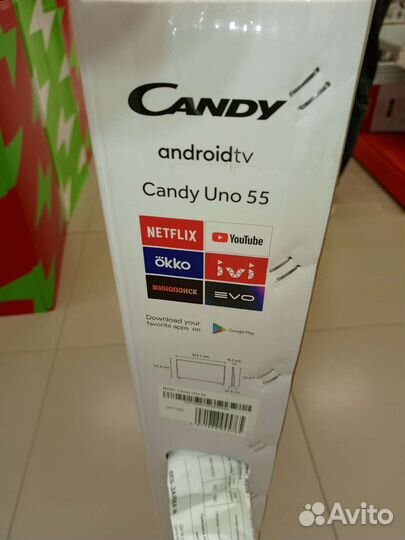 50 candy 127см smart TV