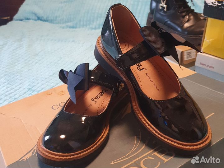 Туфли школьные для девочки 33 размер