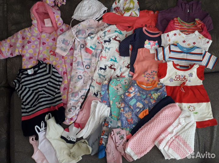 Веши пакетом для девочки 68-74