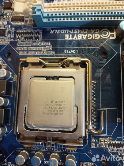 GA-EP45T-UD3LR + Xeon X5460