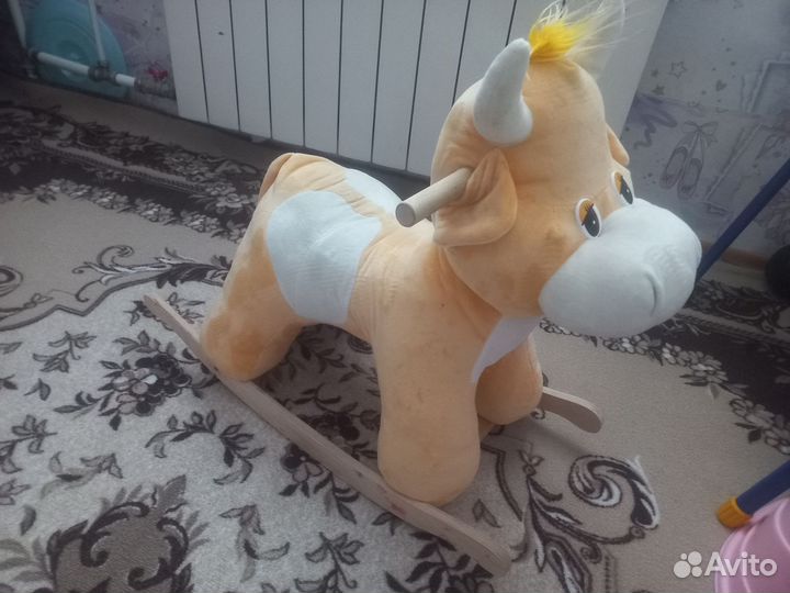 Игрушка Качалка корова