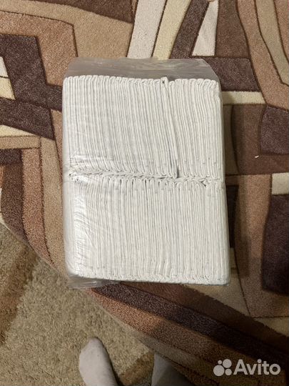 Пеленки одноразовые 60х45, 50 штук упаковка