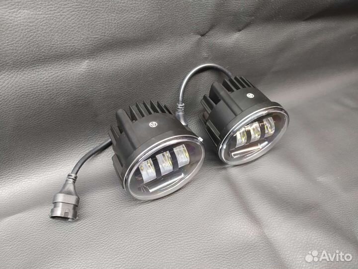 LED туманки nissan Almera G15 Note