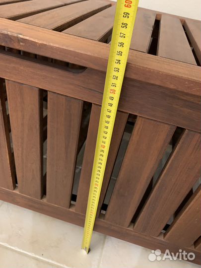 Скамья садовая с колесами