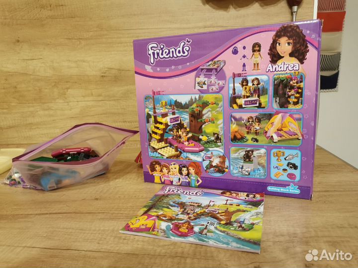 Игра-конструктор для девочек, аналог Lego