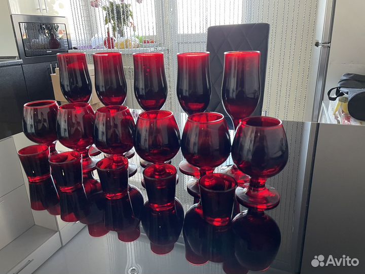 Фужеры, бокалы, рюмки