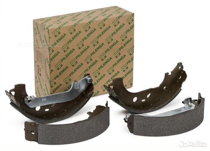 Pilenga BS-P 8690 N Колодки тормозные барабанные с