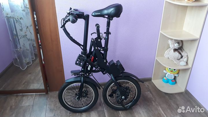 Электровелосипед складной