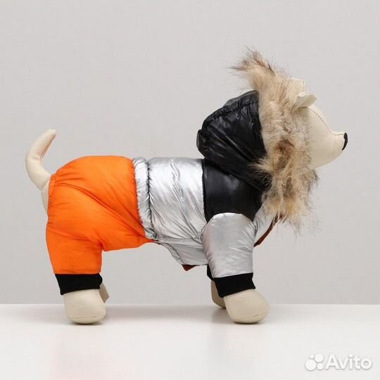 Комбинезон 'Пушок', размер 18 (дс 40 см, ог 50 см