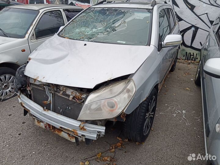 Geely MK Cross 1.5 МТ, 2012, битый, 100 000 км