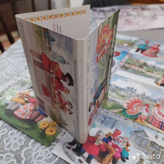Набор открыток Дымковская игрушка