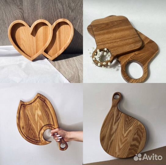 Менажница из дерева, разделочные доски