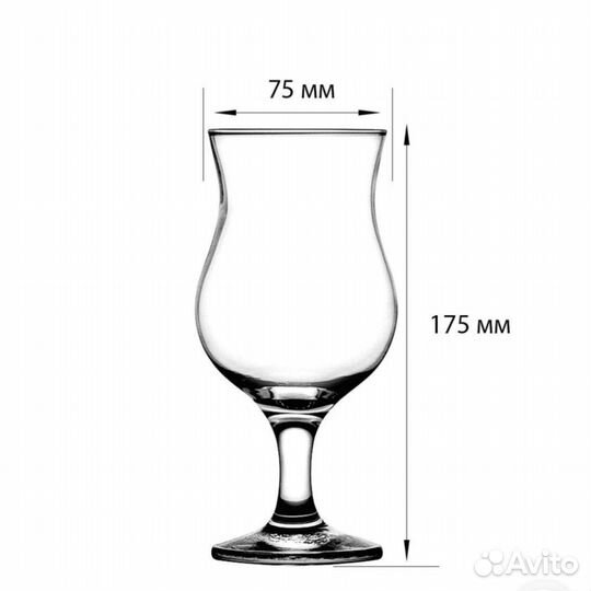 Бокалы для коктейлей 6 шт