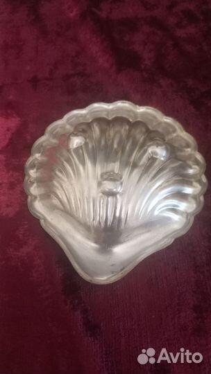 Икорница ракушка, винтаж, Европа