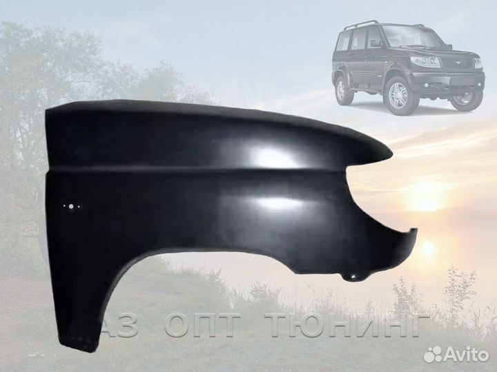 Крыло правое переднее УАЗ Патриот с 2015.Все цвета
