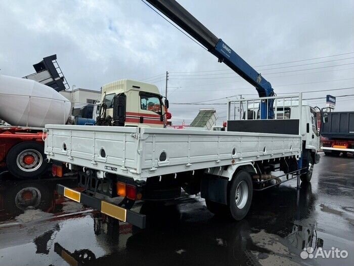 Бортовой грузовик Isuzu Forward (F-Series) с КМУ Tadano, 2006