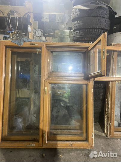 Деревянные окна бу