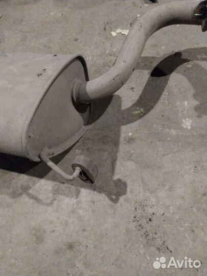 Глушитель (последняя банка) chevrolet epica 2.0