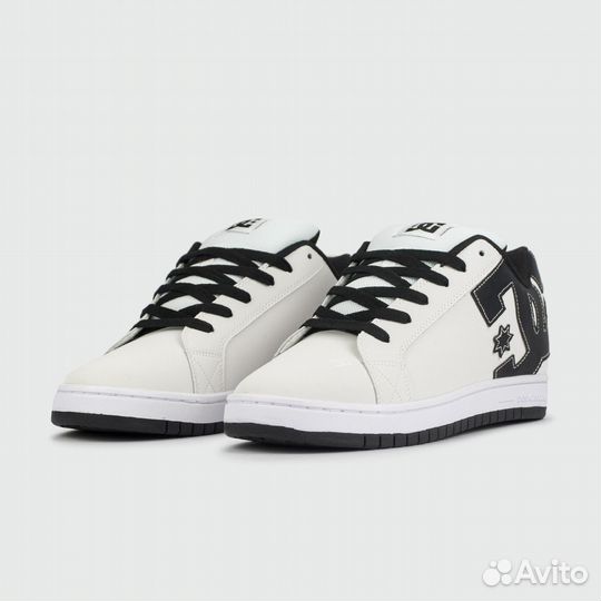 Кеды DC Shoes Court Graffik White / Logo Black