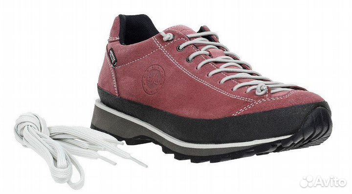 Полуботинки lomer Bio NatSuede MTX Brownrose ж