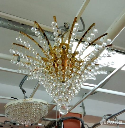 Хрустальный светильник люстра