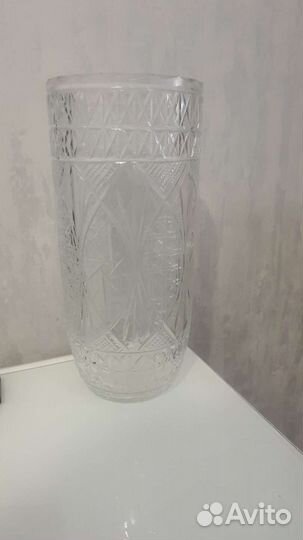 Ваза хрустальная большая СССР