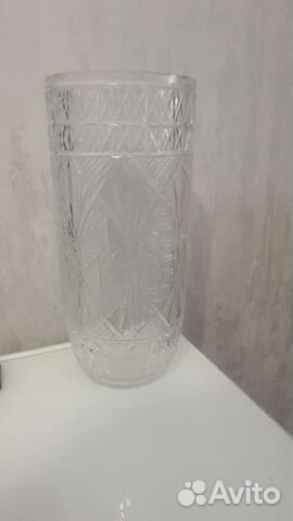 Ваза хрустальная большая СССР