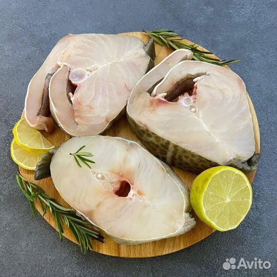 Стейк трески с/м