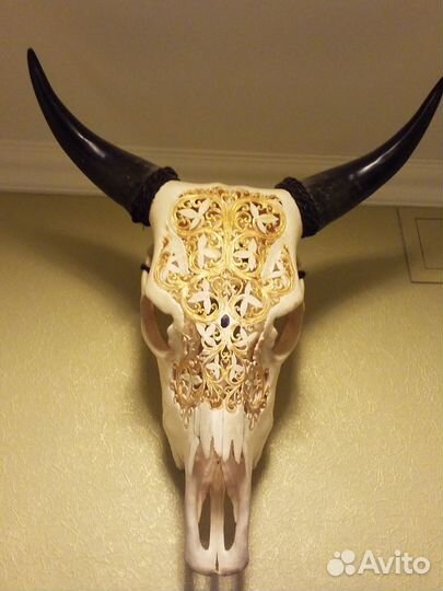 Продам резной череп