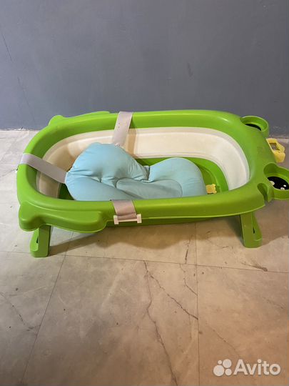 Детская ванночка для купания складная
