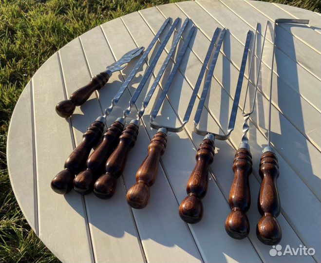 Шампурa из нержaвеющей стали