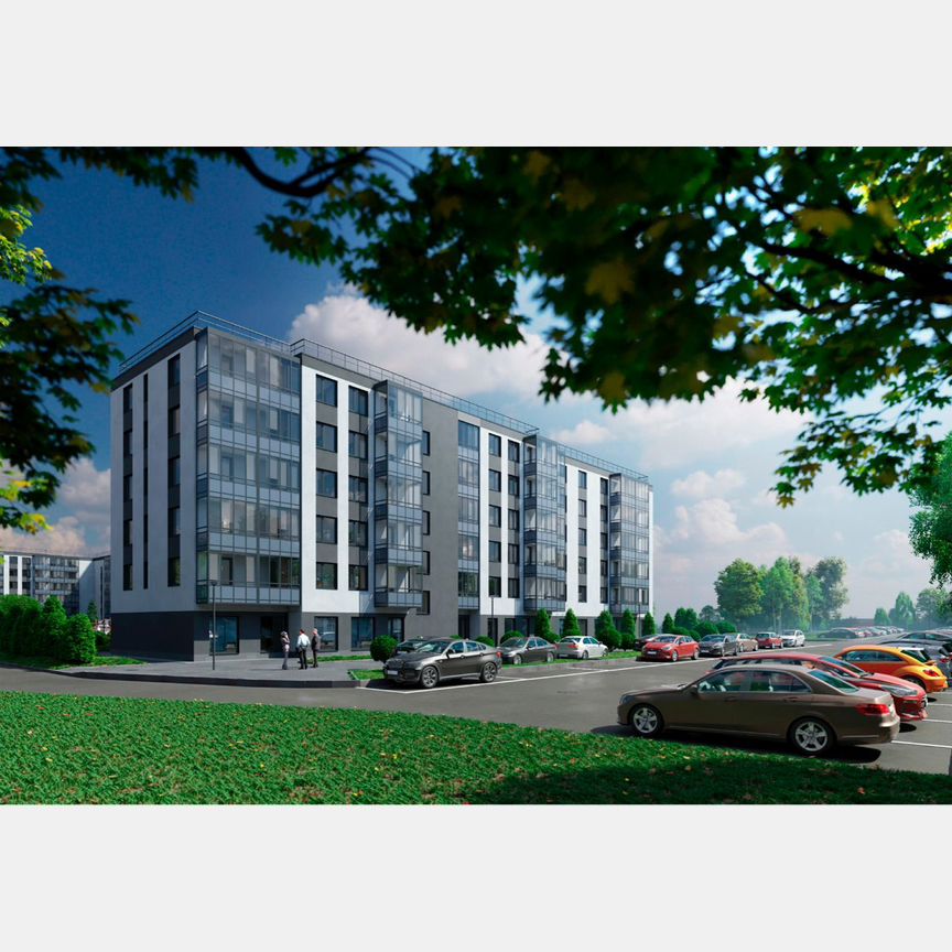 1-к. квартира, 35,7 м², 4/6 эт.