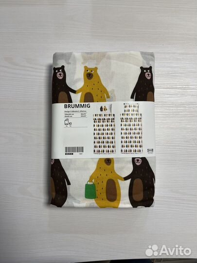 Детское постельное белье IKEA (икея)