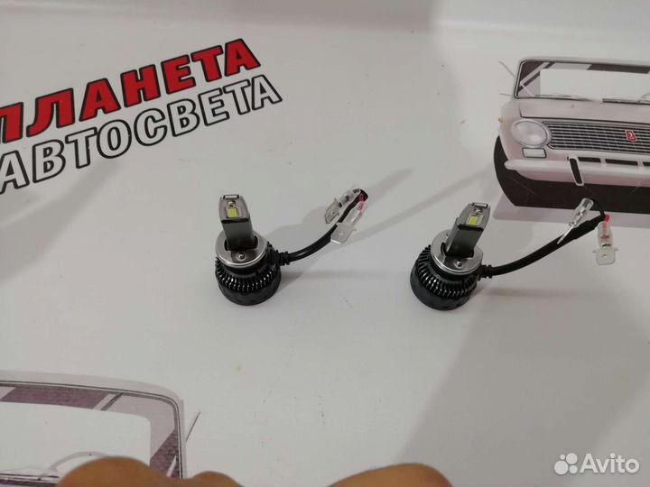 Светодиодные диодные Led лампы головного света H1