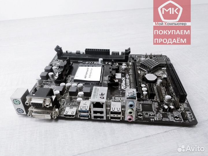 FM2+ ASRock FM2A88M-HD+ (USB3, SATA3, Hdmi)