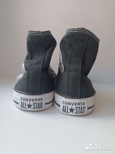 Кеды converse черные размер 23,5 см 37 (eur)