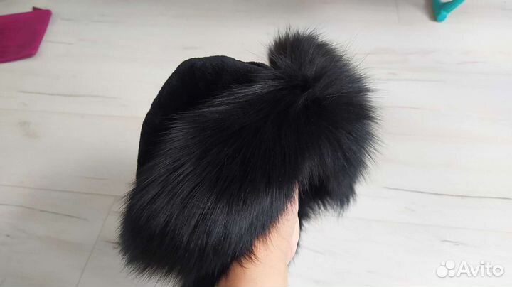 Шапка ушанка женская