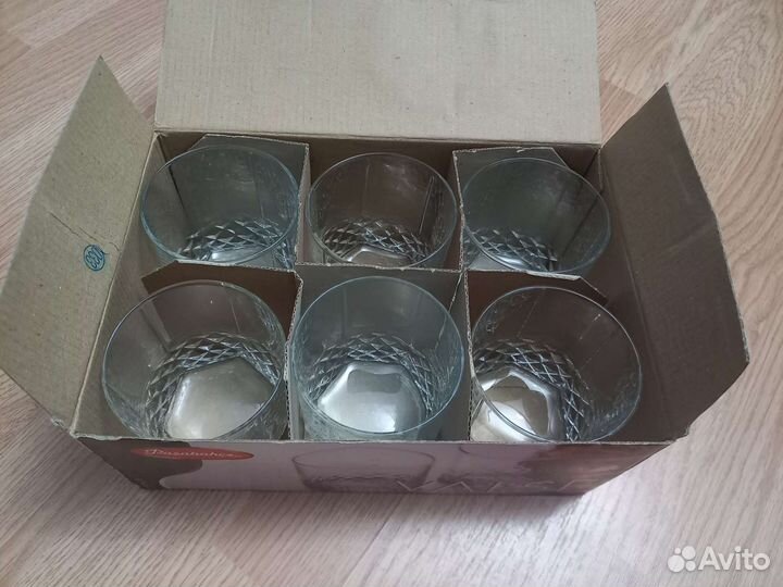 Стаканы для сока 6 шт