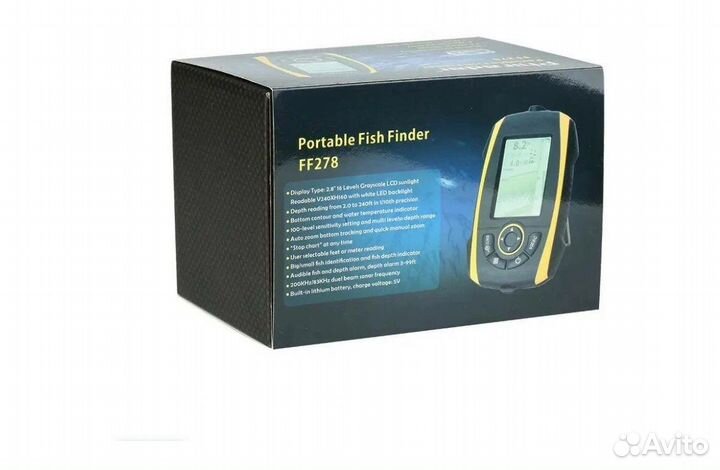 Эхолот для рыбалки Fish Finder FF278A