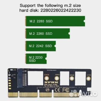 Адаптер ssd m2 nvme (Ускоритель для компьютера)