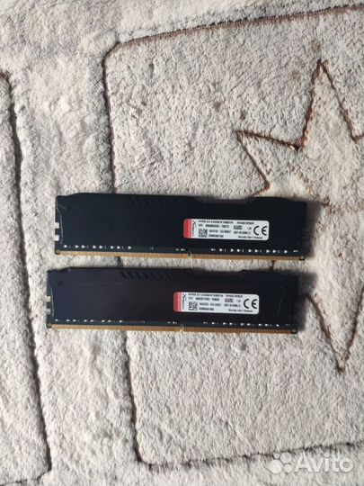 Оперативная память ddr4 8gb(x2)