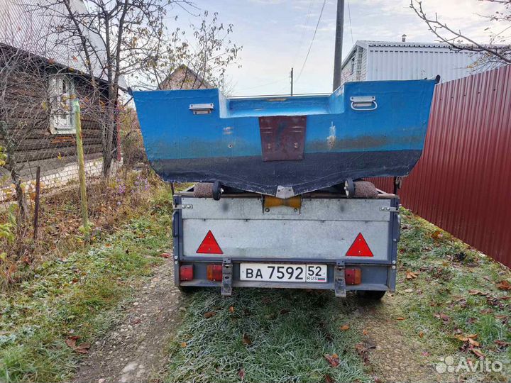 Самодельная лодка с прицепом