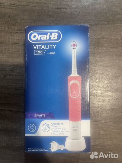 Зубная щетка oral b новая