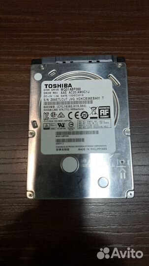 Жесткие диски 2.5