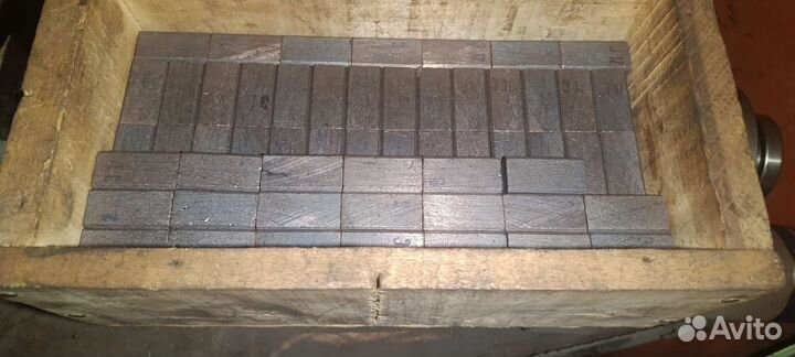 Меднографитовые заготовки для щеток