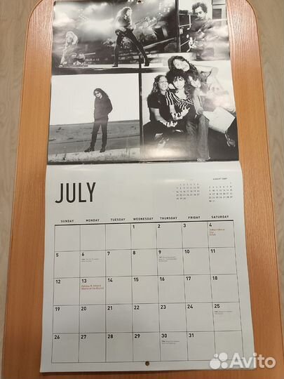 Календарь Metallica